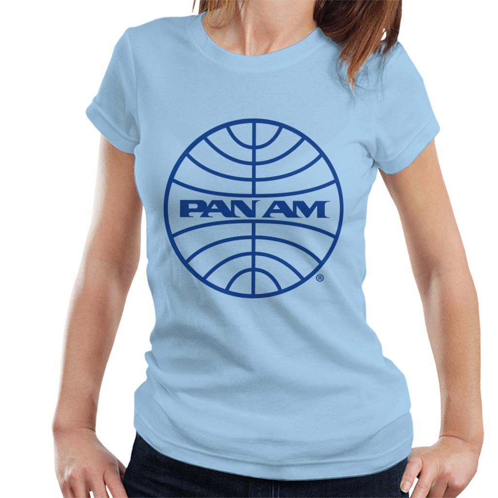 Pan Am Blue Logo Women's T-Shirt product image 4