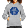 Pan Am Blue Outline Logo Kid's Hooded Sweatshirt product image 1