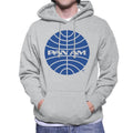 Pan Am Blue Outline Logo Men's Hooded Sweatshirt product image 1