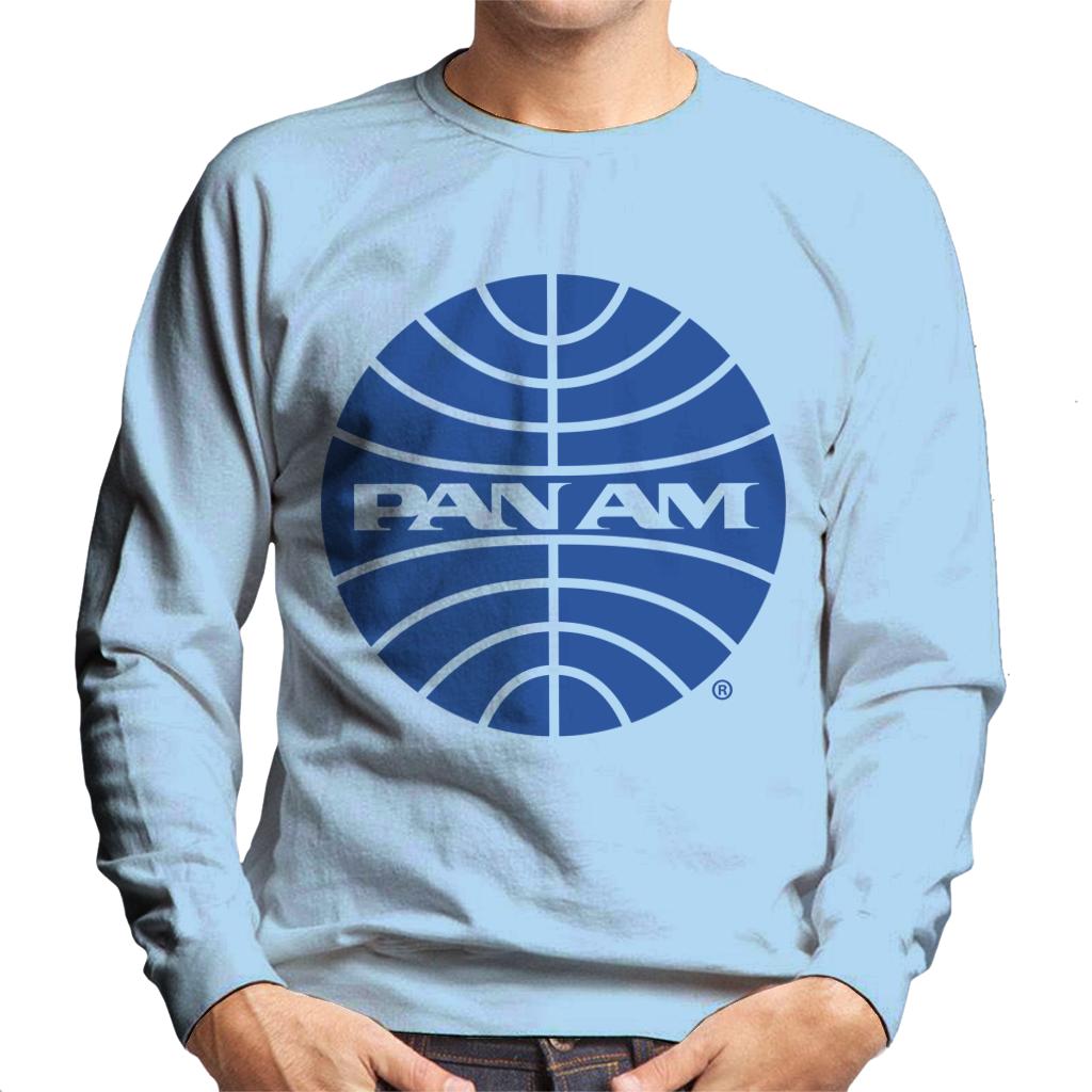 Pan Am Blue Outline Logo Men's Sweatshirt product image 6