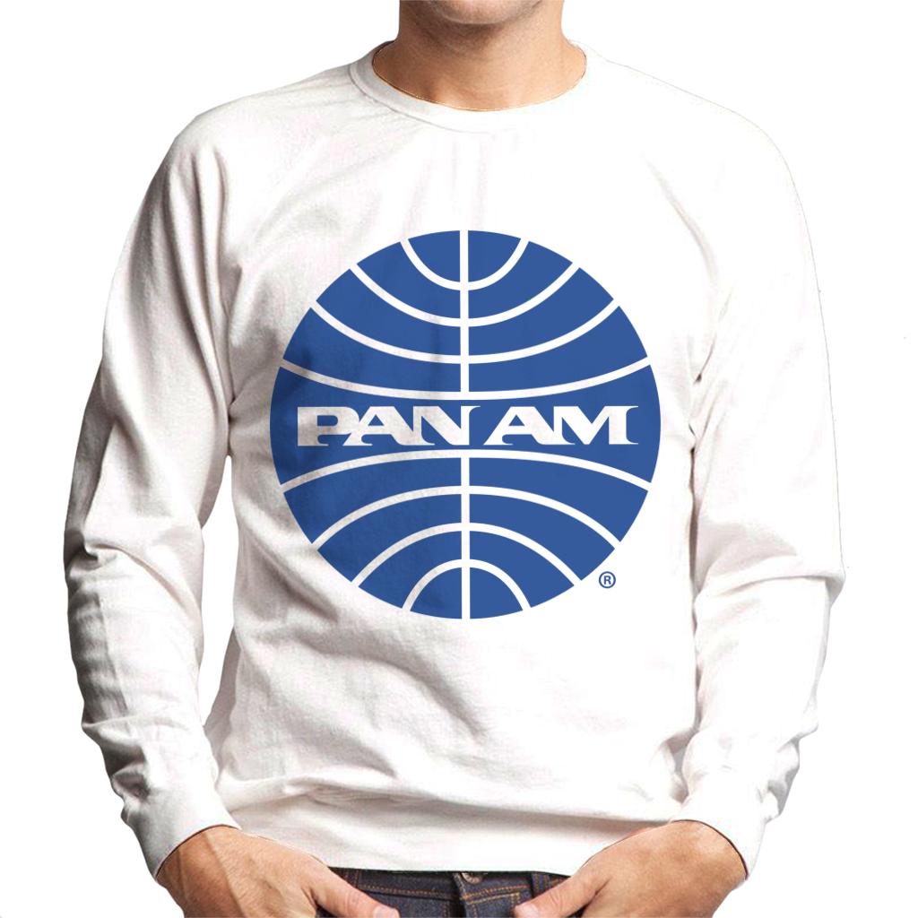 Pan Am Blue Outline Logo Men's Sweatshirt product image 4