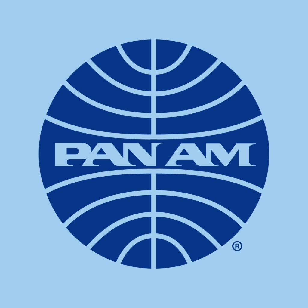 Pan Am Blue Outline Logo Men's Sweatshirt product image 7