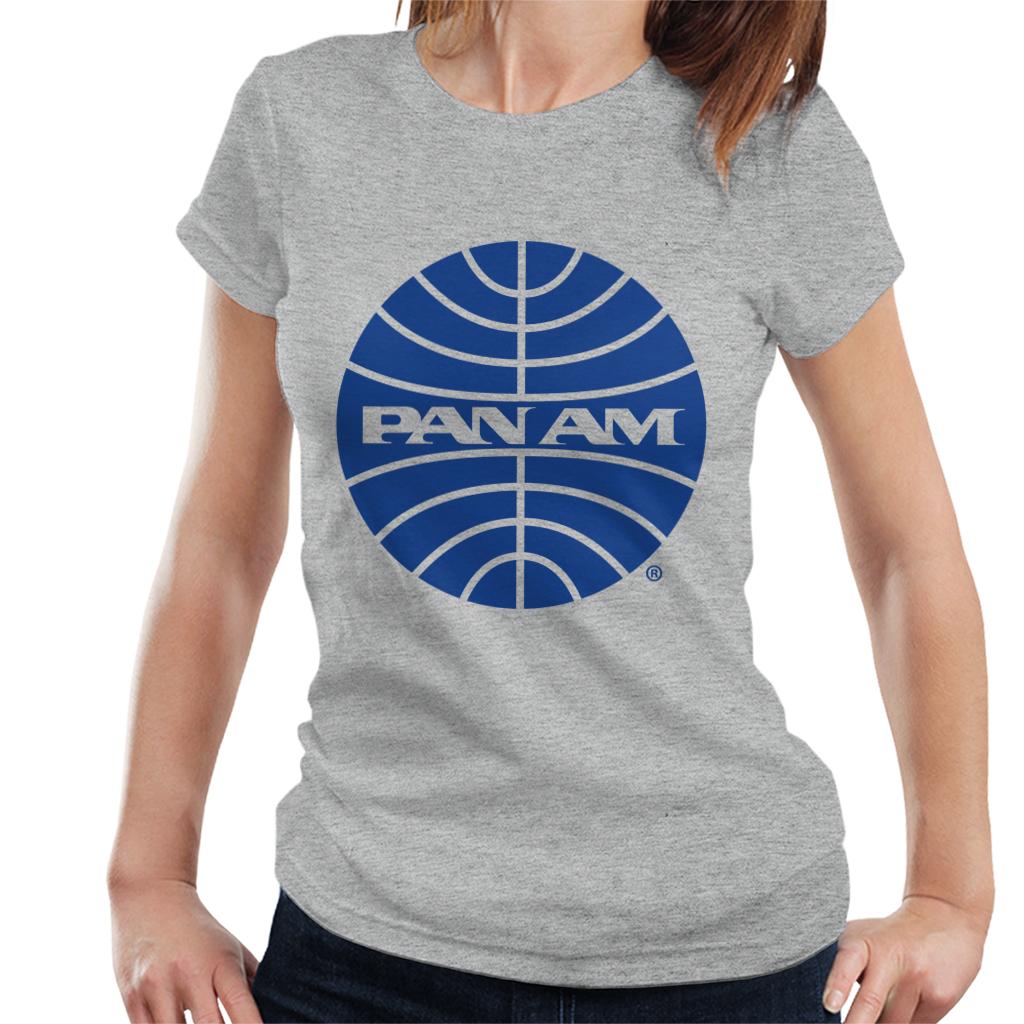 Pan Am Blue Outline Logo Women's T-Shirt product image 1