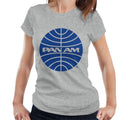 Pan Am Blue Outline Logo Women's T-Shirt product image 1