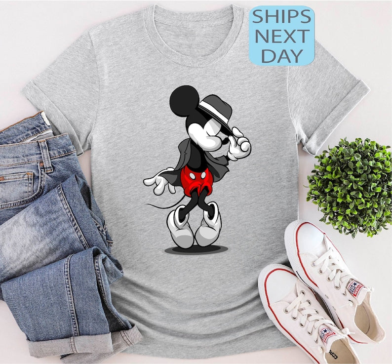 Mickey Dancing Shirt, Funny Mickey Michael Shirt, Funny Disney Shirt, Mickey Jordan T Shirt, Mickey Sweatshirt, Disney Vacation Hoodie