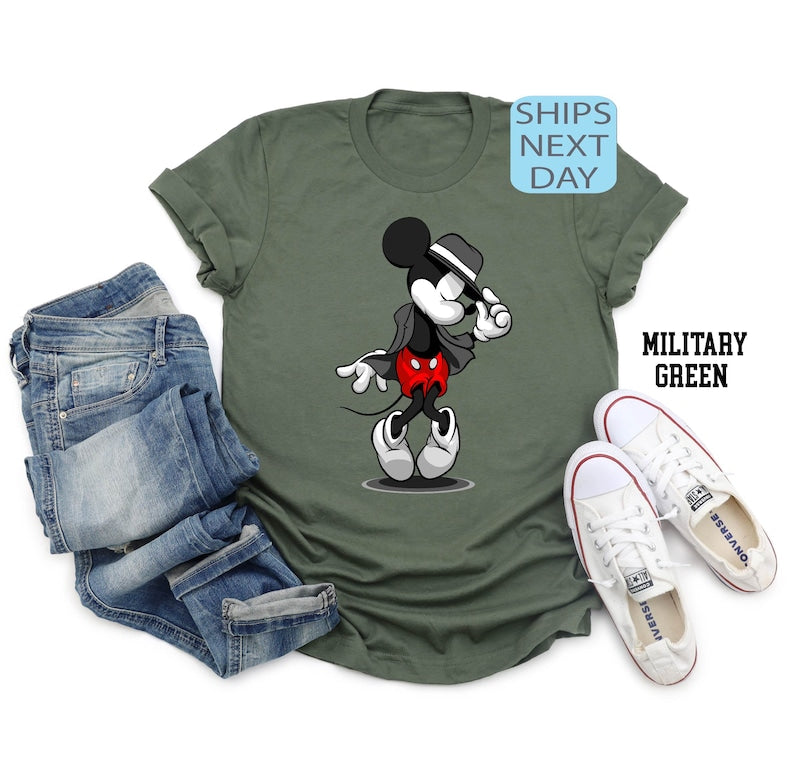 Mickey Dancing Shirt, Funny Mickey Michael Shirt, Funny Disney Shirt, Mickey Jordan T Shirt, Mickey Sweatshirt, Disney Vacation Hoodie