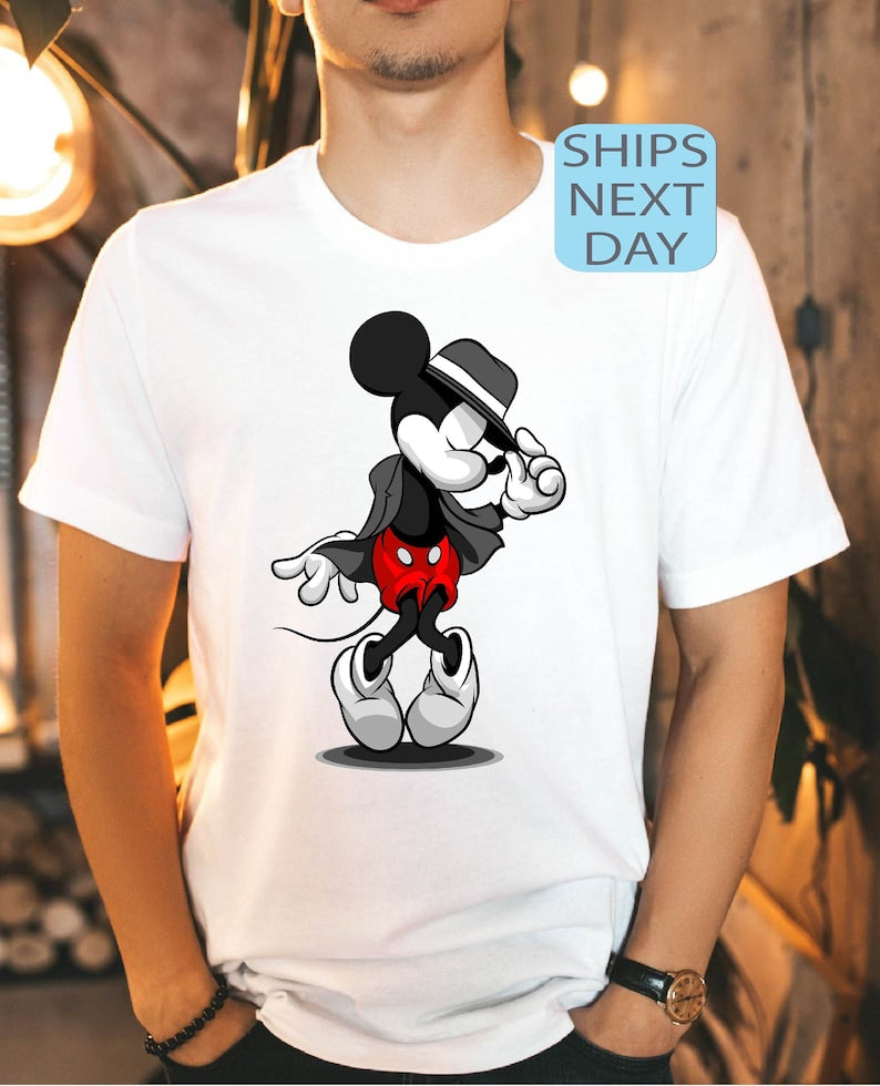 Mickey Dancing Shirt, Funny Mickey Michael Shirt, Funny Disney Shirt, Mickey Jordan T Shirt, Mickey Sweatshirt, Disney Vacation Hoodie