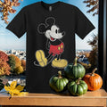 Retro Mickey Mouse Classic Fade T-Shirt Tshirt T Shirt Hoodie Unisex Men Women Kids (S-5XL) | Gildan Top for Boys & Girls SY665