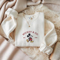 Mickey & Co 1928 Embroidered Sweatshirt, Disney Christmas, Retro Mickey And Co, Disneyworld Shirts, Disney Vacation Shirt, Disneyland Shirt