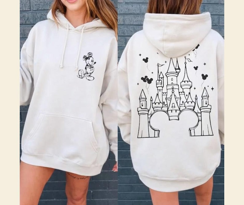 Disney Magical Castle Tee I Mickey Mouse T-Shirt - Sweatshirt - Hoodie - Youth Shirt