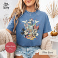 Comfort Colors Valentine Disney Shirt,Mickey Minnie Love Sweatshirt,Cute Pink Cartoon Couple Tee,Romantic Valentine Gift,Disneyland Shirt