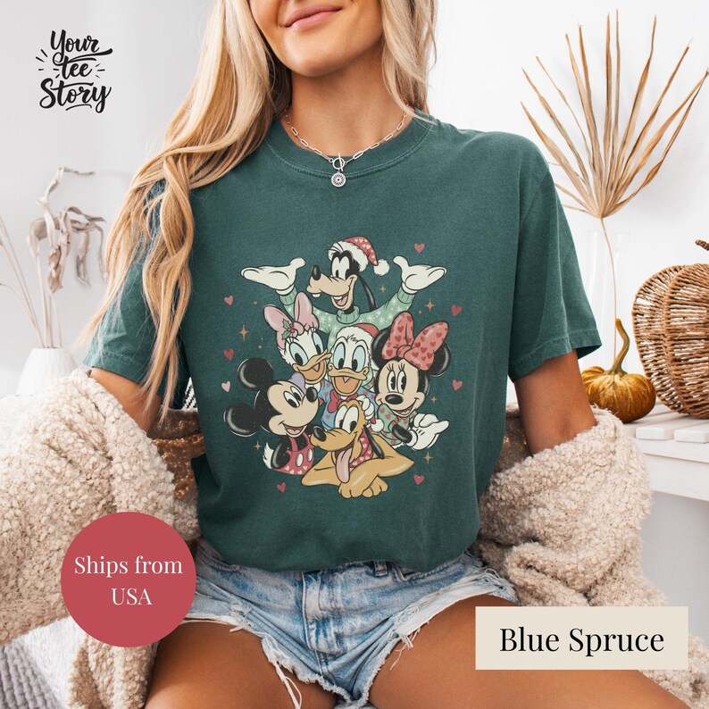 Comfort Colors Valentine Disney Shirt,Mickey Minnie Love Sweatshirt,Cute Pink Cartoon Couple Tee,Romantic Valentine Gift,Disneyland Shirt
