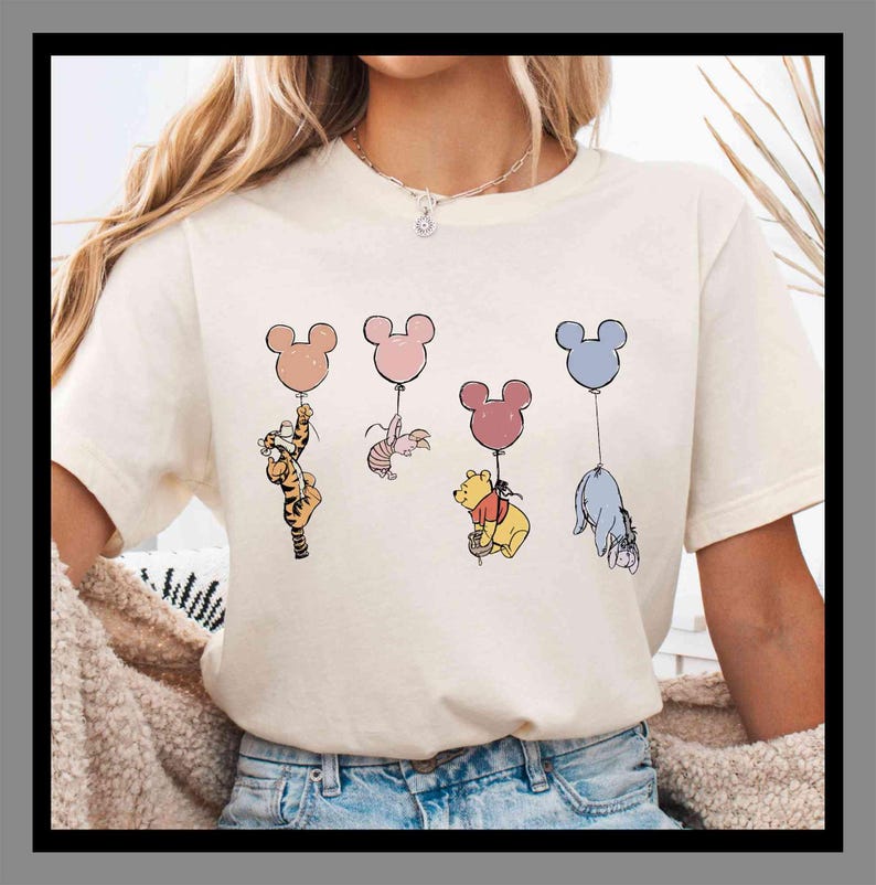 Disney Winnie the Pooh | Unisex Tee Hoodie Sweatshirt Romper |Premium DTF Print |Retro Vintage Aesthetic |Gift| TE14