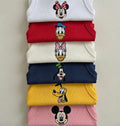 Embroidery Mickey & Friends Crop Ribbed Tank Top, Simple Mouse Brown Baby Tee, Disneyworld Y2K, Girly Aesthetic Disney Magic Kingdom Tee