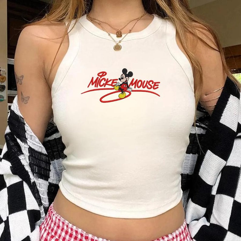 Embroidered Disney Mickey Mouse Tank Top, Embroidery Baby product image 2