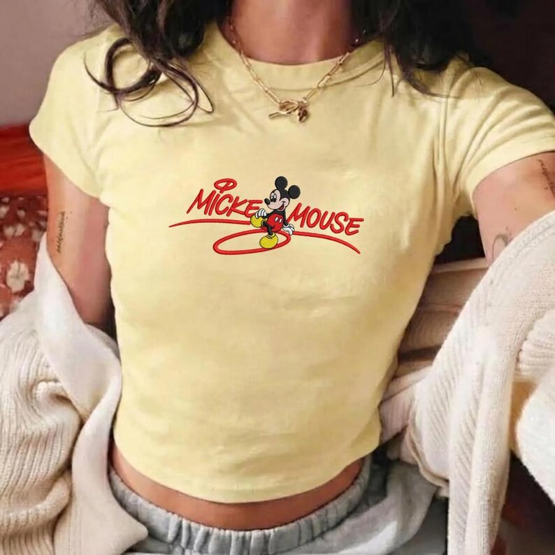 Embroidered Disney Mickey Mouse Tank Top, Embroidery Baby product image 3