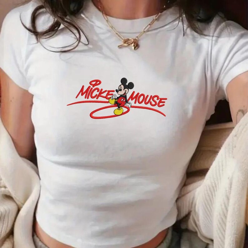 Embroidered Disney Mickey Mouse Tank Top, Embroidery Baby product image 4