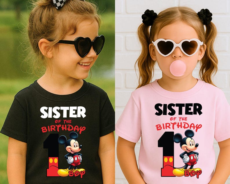 1st Birthday Mickey Shirt, Mickey Birthday Family Tees, Mommy of the Birthday Boy Mickey Mouse, Disney Birthday Gift, Family Disney Matching