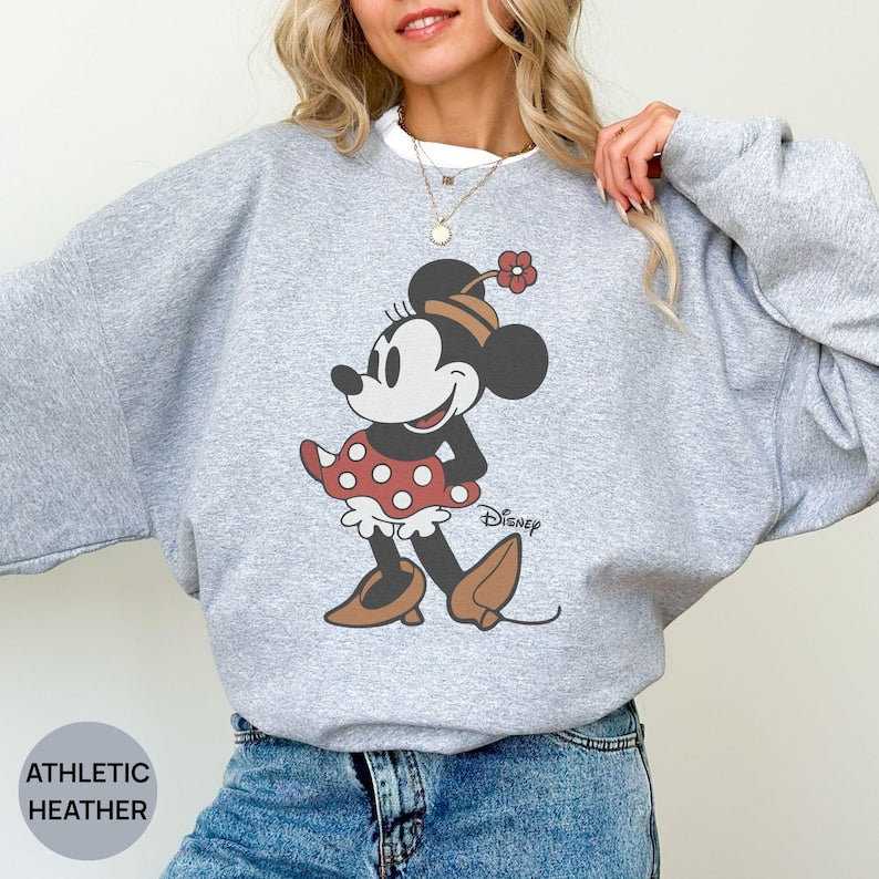 Disney Vintage Mickey Mouse Sweatshirt, Vintage Disney Mickey Mouse Shirt, Disneyworld Holiday Vacation Sweatshirt, Disney Retro Sweater